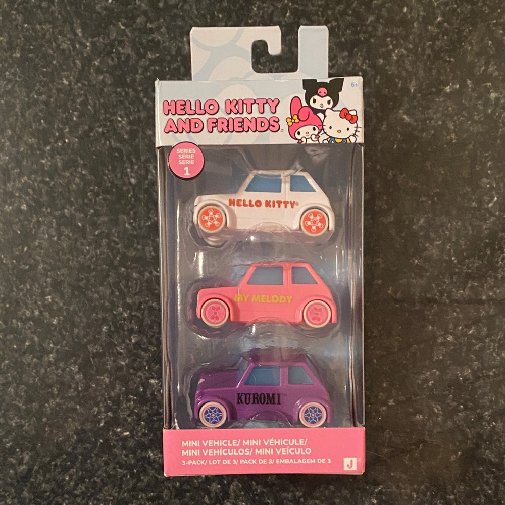 Hello Kitty And Friends Series 1 Mini Vehicle Set